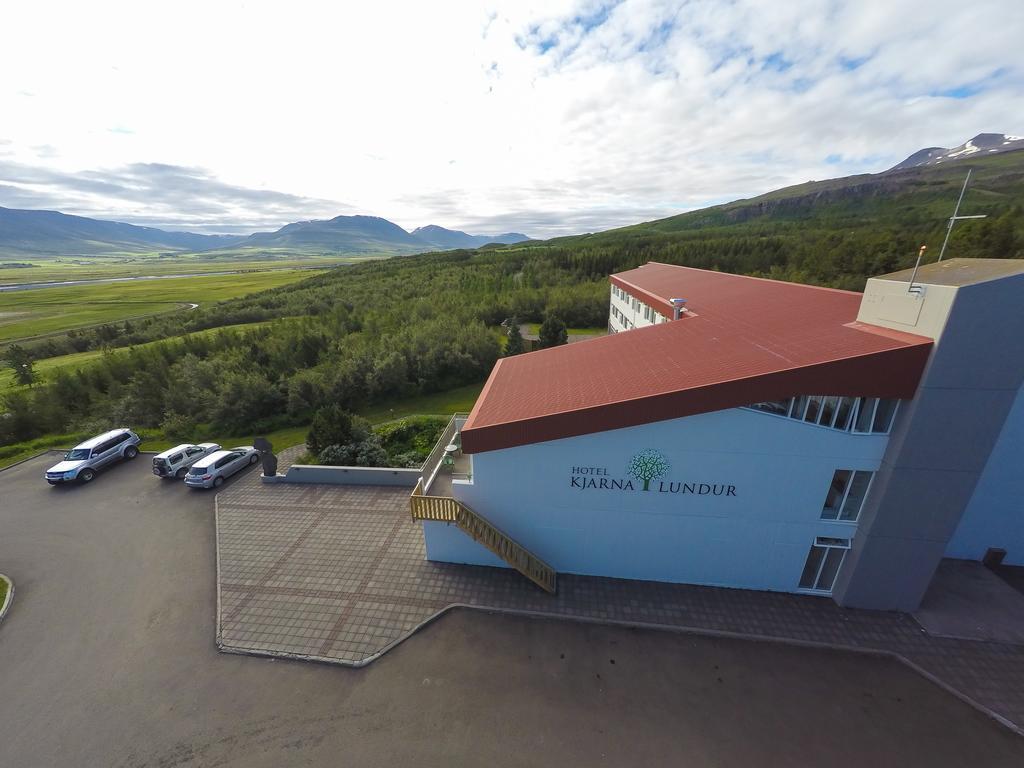 Hotel Kjarnalundur- Aurora Dream - Lodges And Rooms Akureyri Exterior foto
