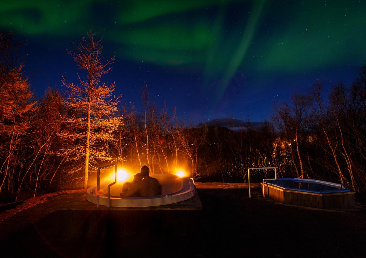 Hotel Kjarnalundur- Aurora Dream - Lodges And Rooms Akureyri Exterior foto