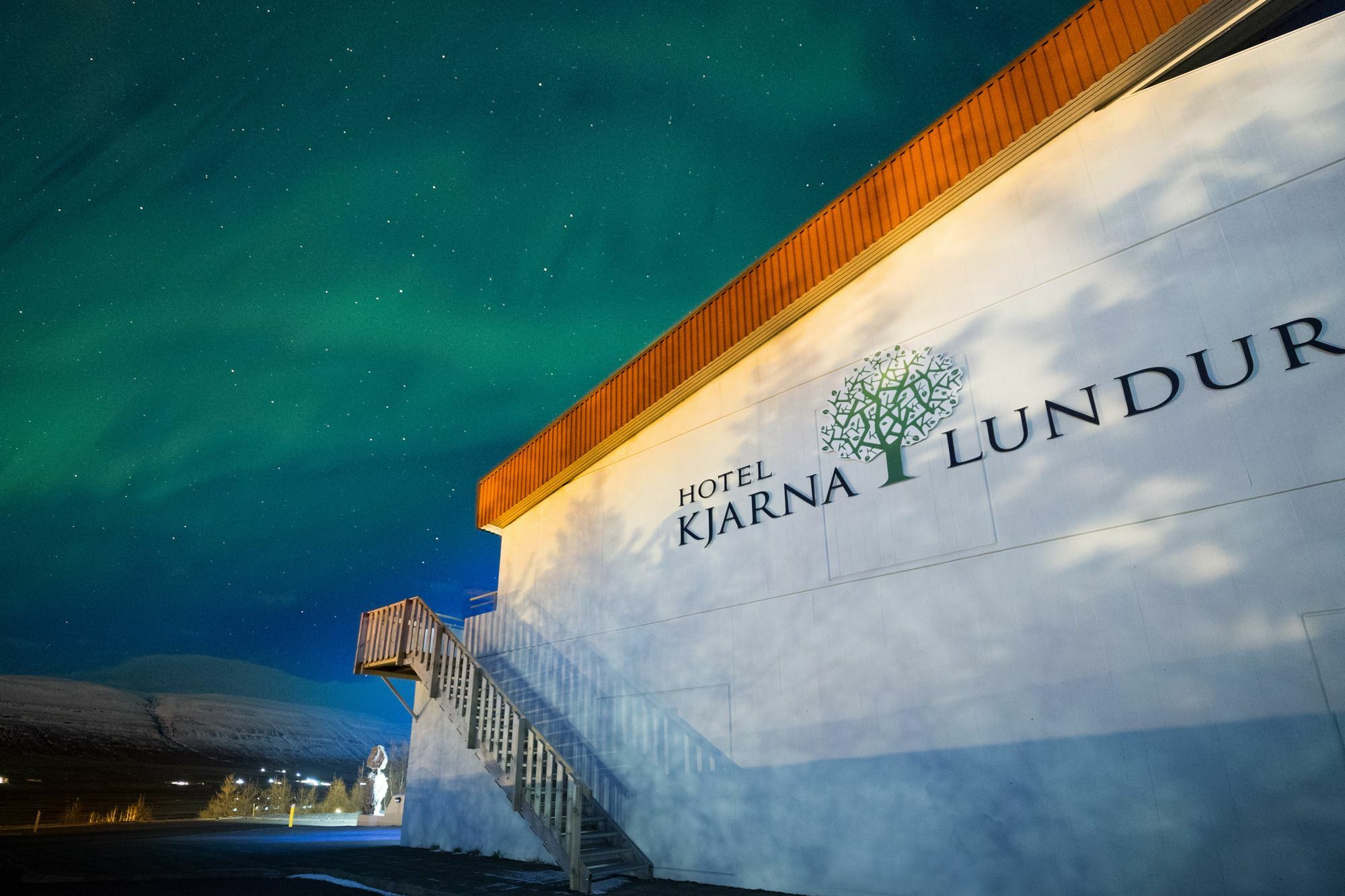 Hotel Kjarnalundur- Aurora Dream - Lodges And Rooms Akureyri Exterior foto